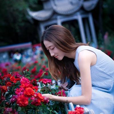 汉服模特