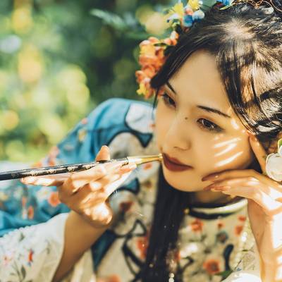 汉服模特