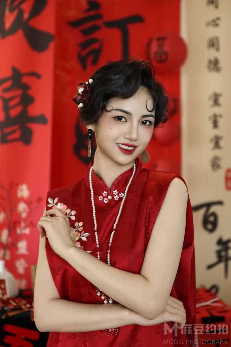 旗袍模特