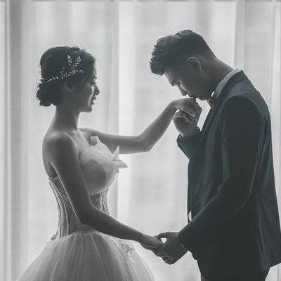 婚礼模特