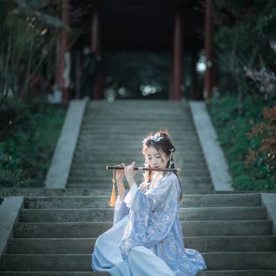汉服模特