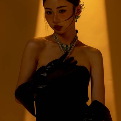 情绪模特