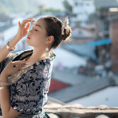 汉服模特