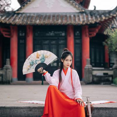 汉服模特