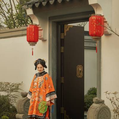 汉服模特