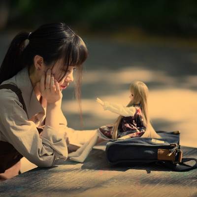 少女模特