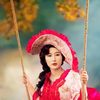 森系模特