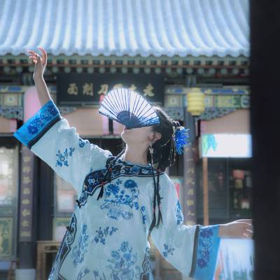 汉服模特