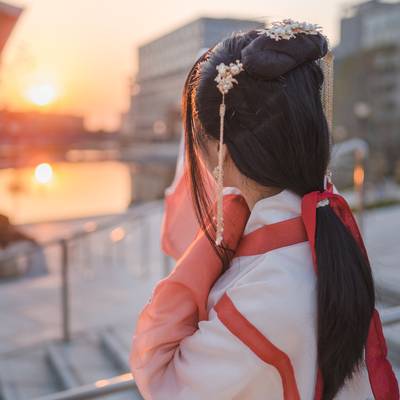 汉服模特