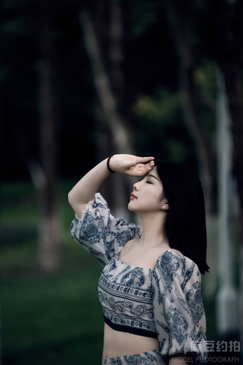 森系模特