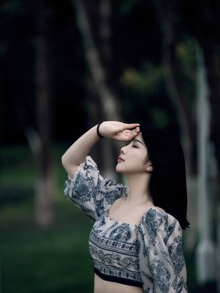 森系模特