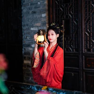 汉服模特
