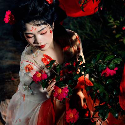 汉服模特