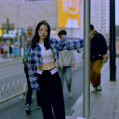 时尚模特