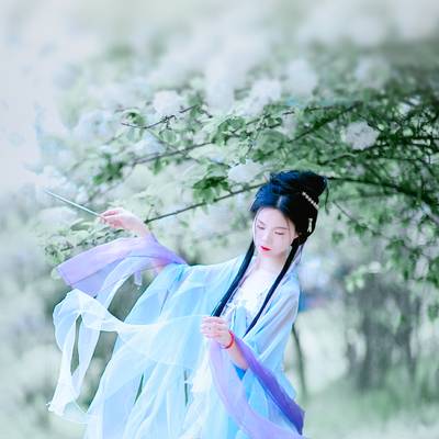 汉服模特
