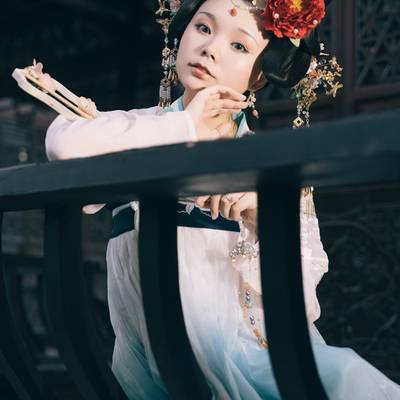 汉服模特
