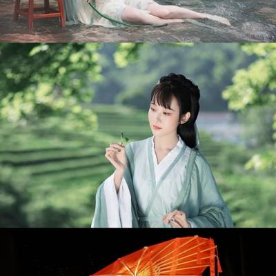 汉服模特