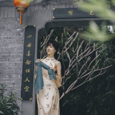 旗袍模特