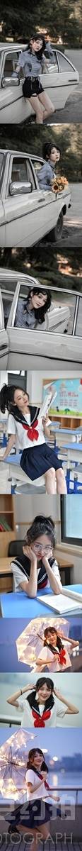 汉服模特