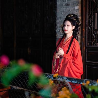 汉服模特