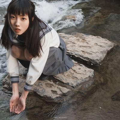 森系模特