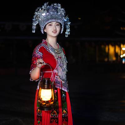 汉服模特
