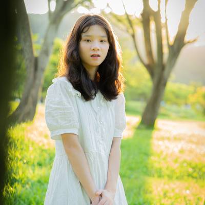 森系模特