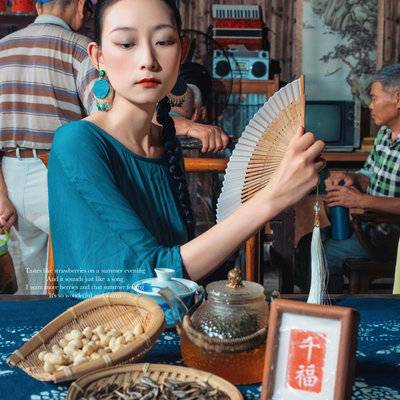 民国模特