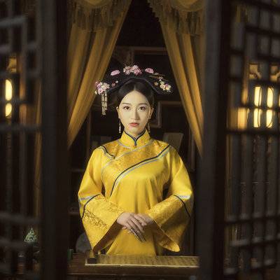汉服模特
