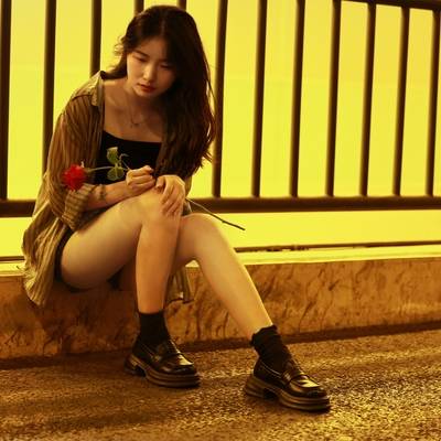 情绪模特