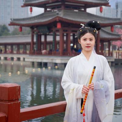 汉服模特