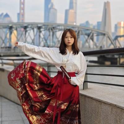 汉服模特