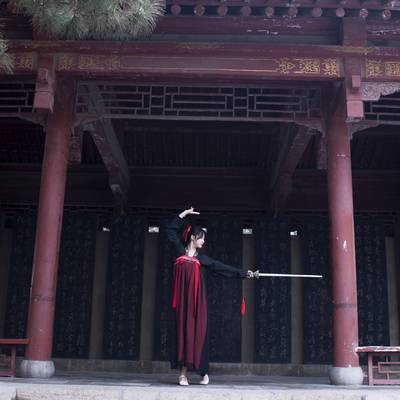 汉服模特
