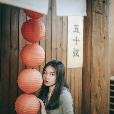 汉服模特