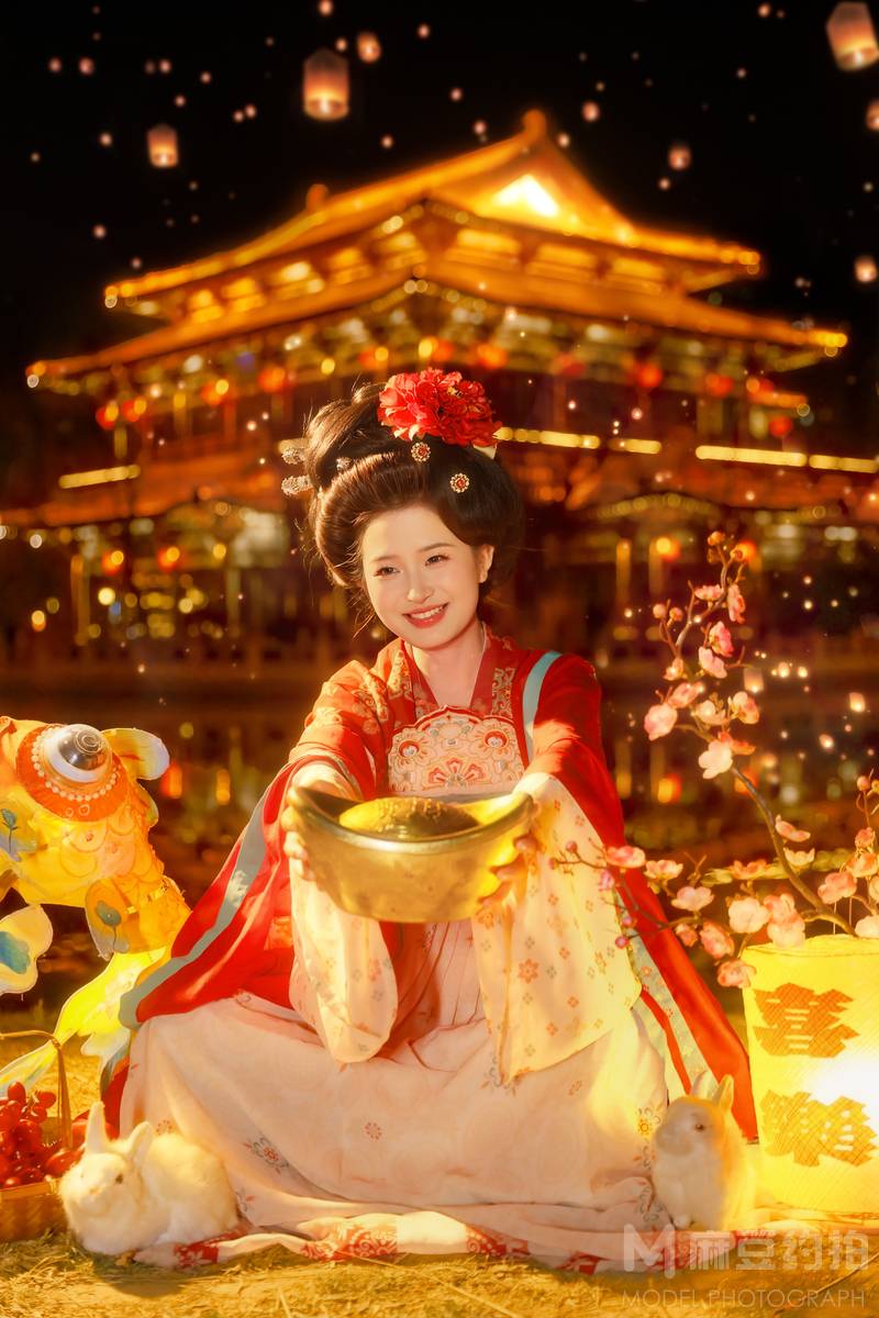 汉服模特