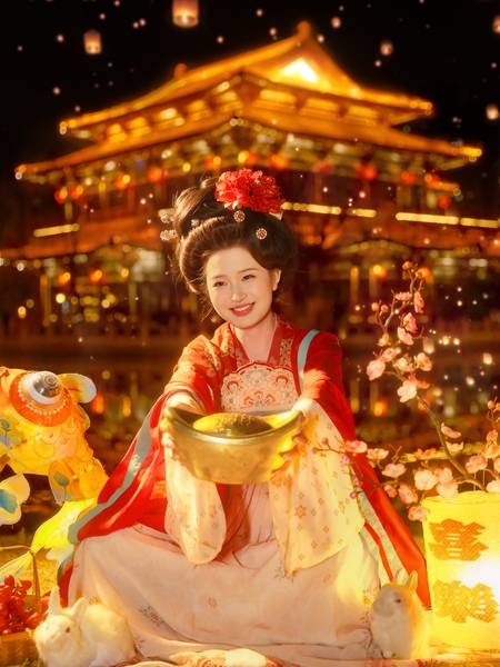 汉服模特