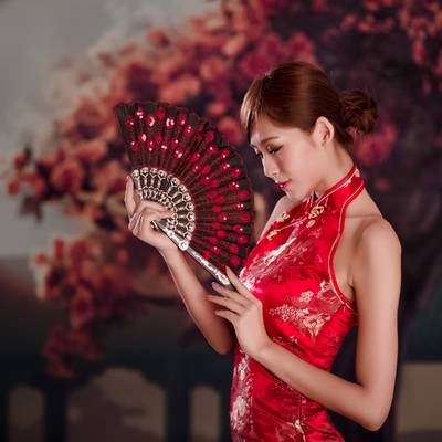 森系模特