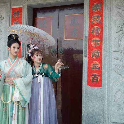 汉服模特
