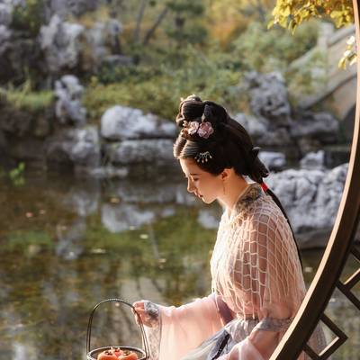 汉服模特