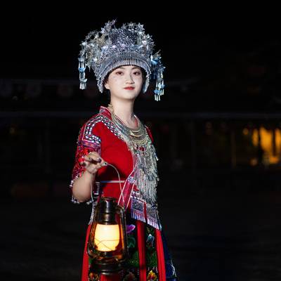 汉服模特