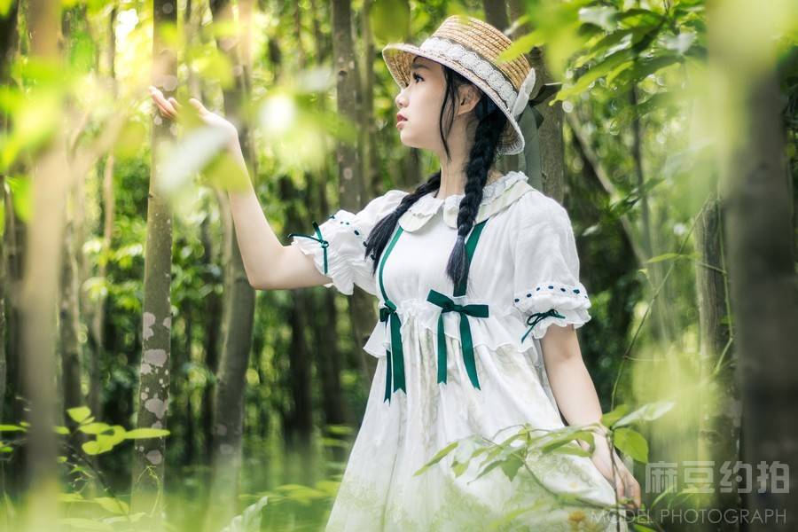 森系模特