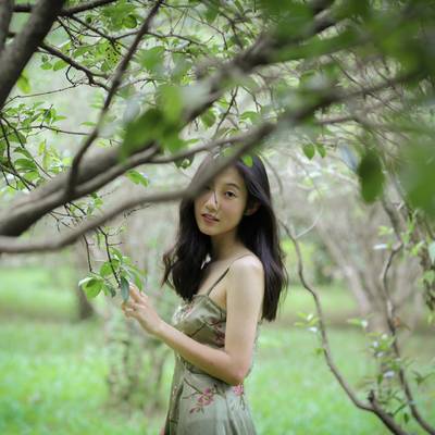 森系模特