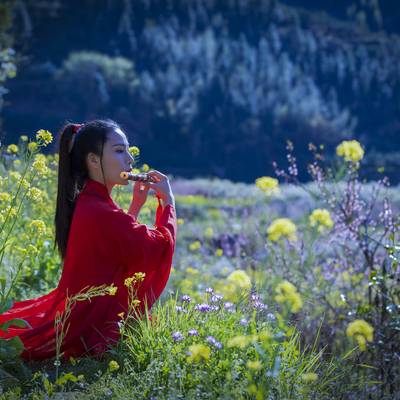 汉服模特