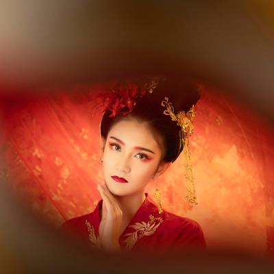 汉服模特
