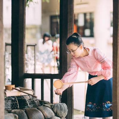 森系模特