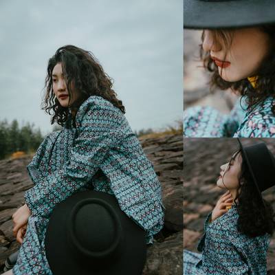 森系模特