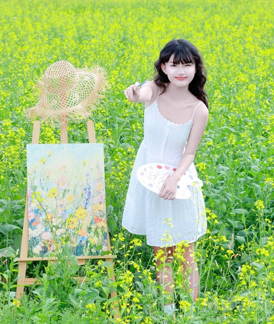 森系模特