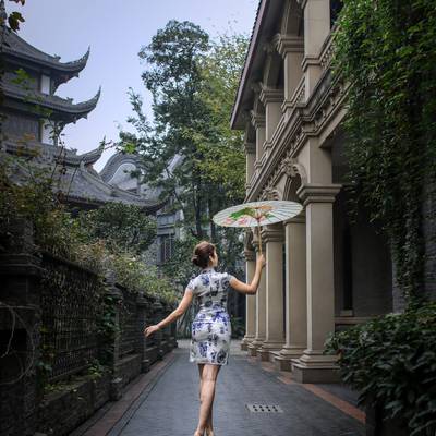 汉服模特