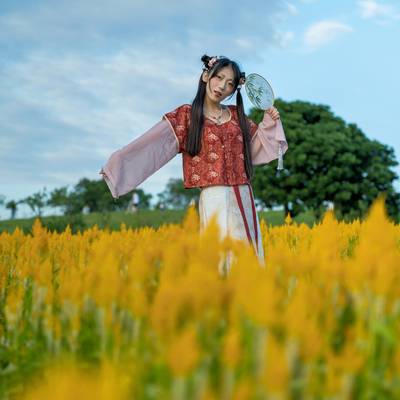 汉服模特