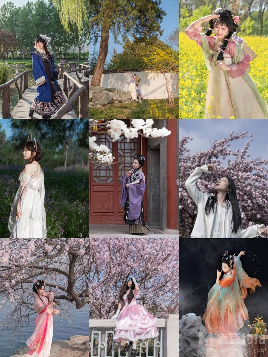 汉服模特